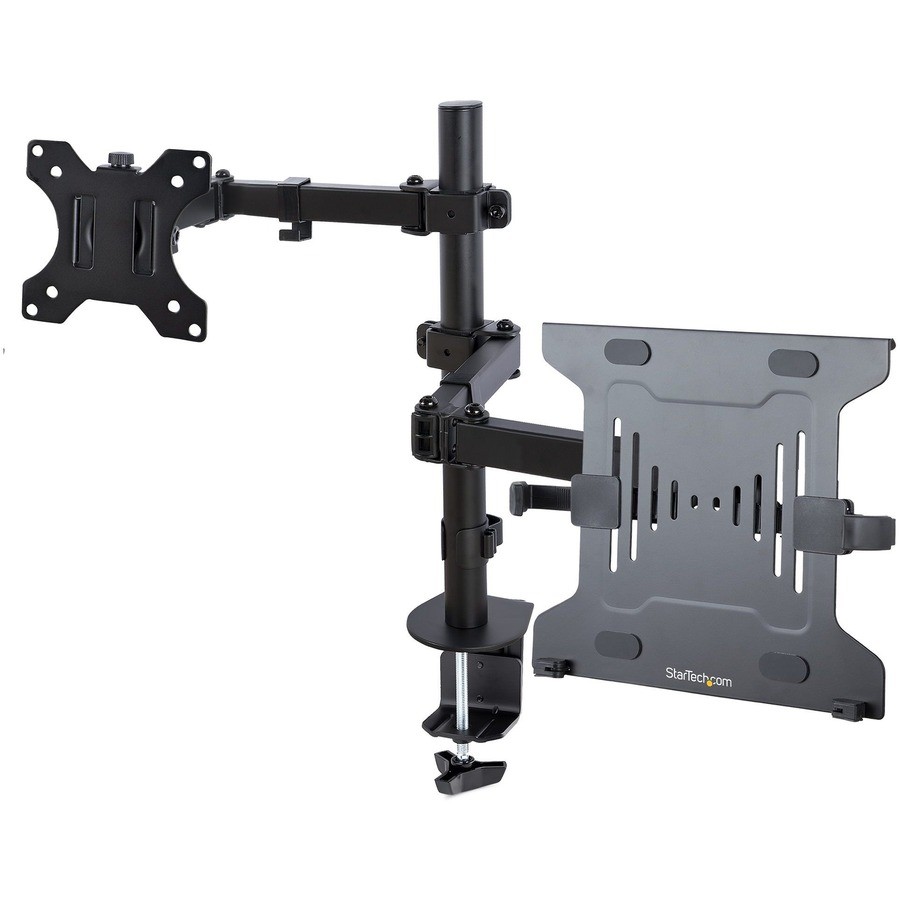 StarTech Monitor Arm with VESA Laptop Tray & Single Display up to 32"