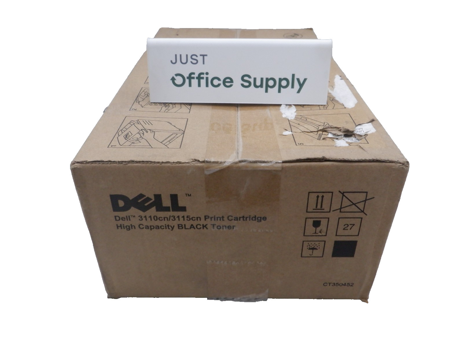 Genuine Dell 3110cn/3115cn PF030 BK High C. Print Cartridge F. Shipping DD