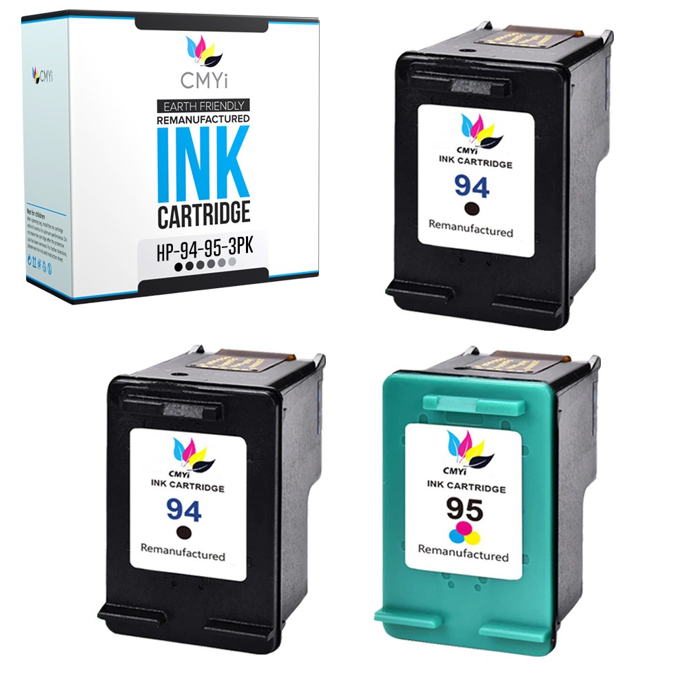 CMYi 3X Compatible 94 and 95 Ink Cartridges for HP DeskJet 5743 5745 5748 6520