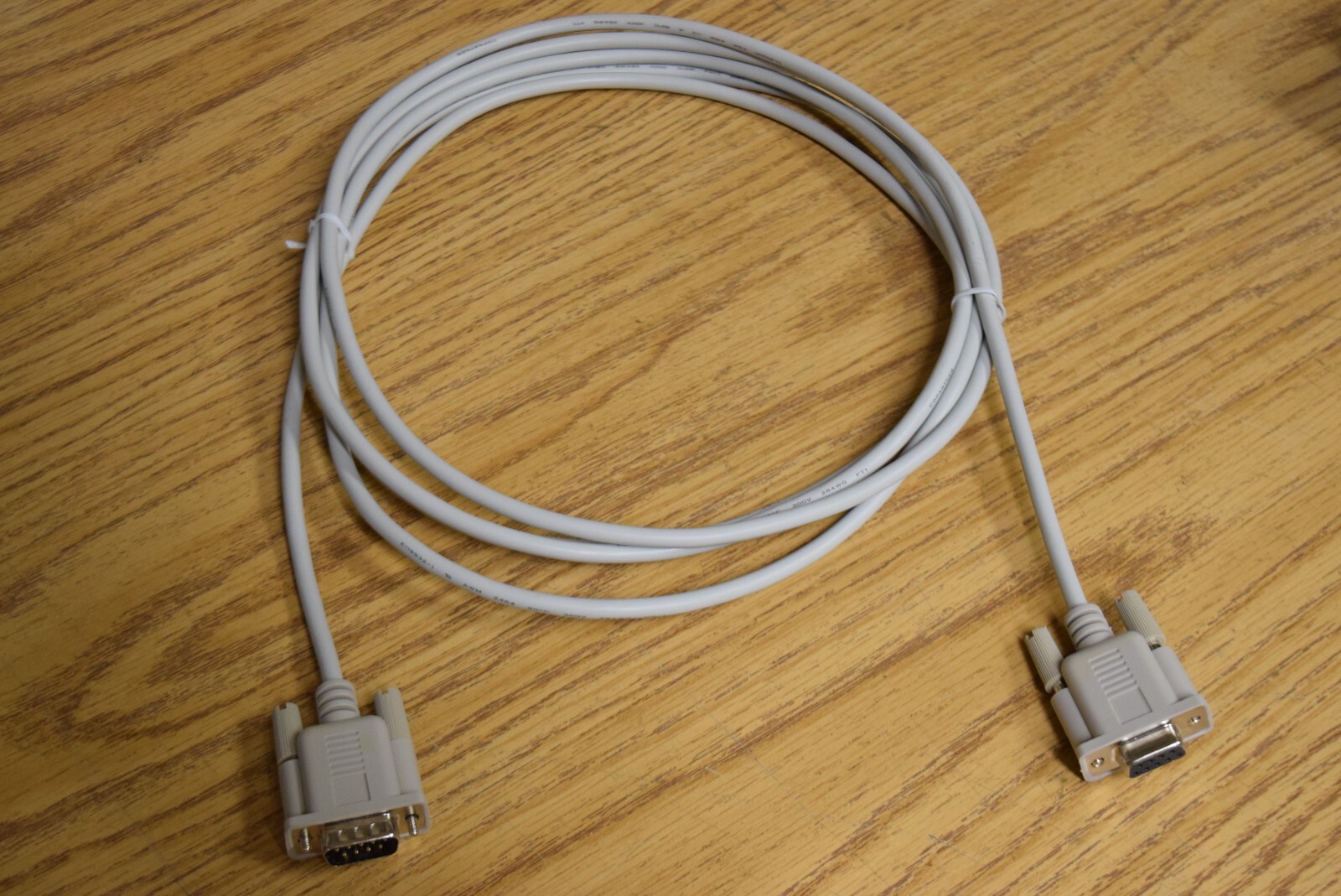 Serial Cable RS232 10ft Extension SF DB9 DE9 DE-9 DB-9 M/F Male to Female 10'