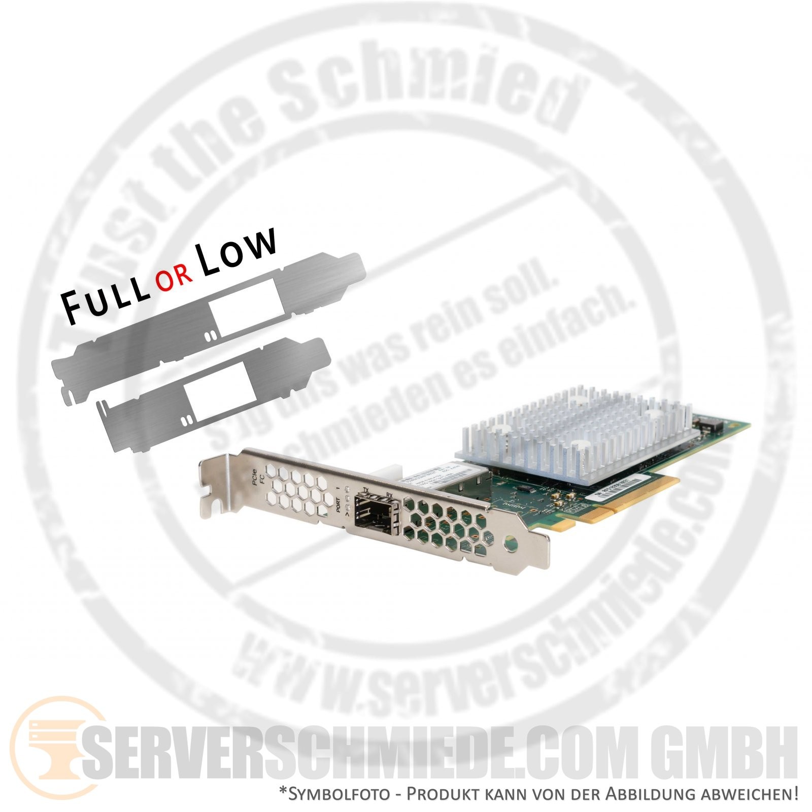 HP Qlogic StoreFabric SN1100Q 16Gb FC QLE2690-HP PCIe Controller P9D93-63001