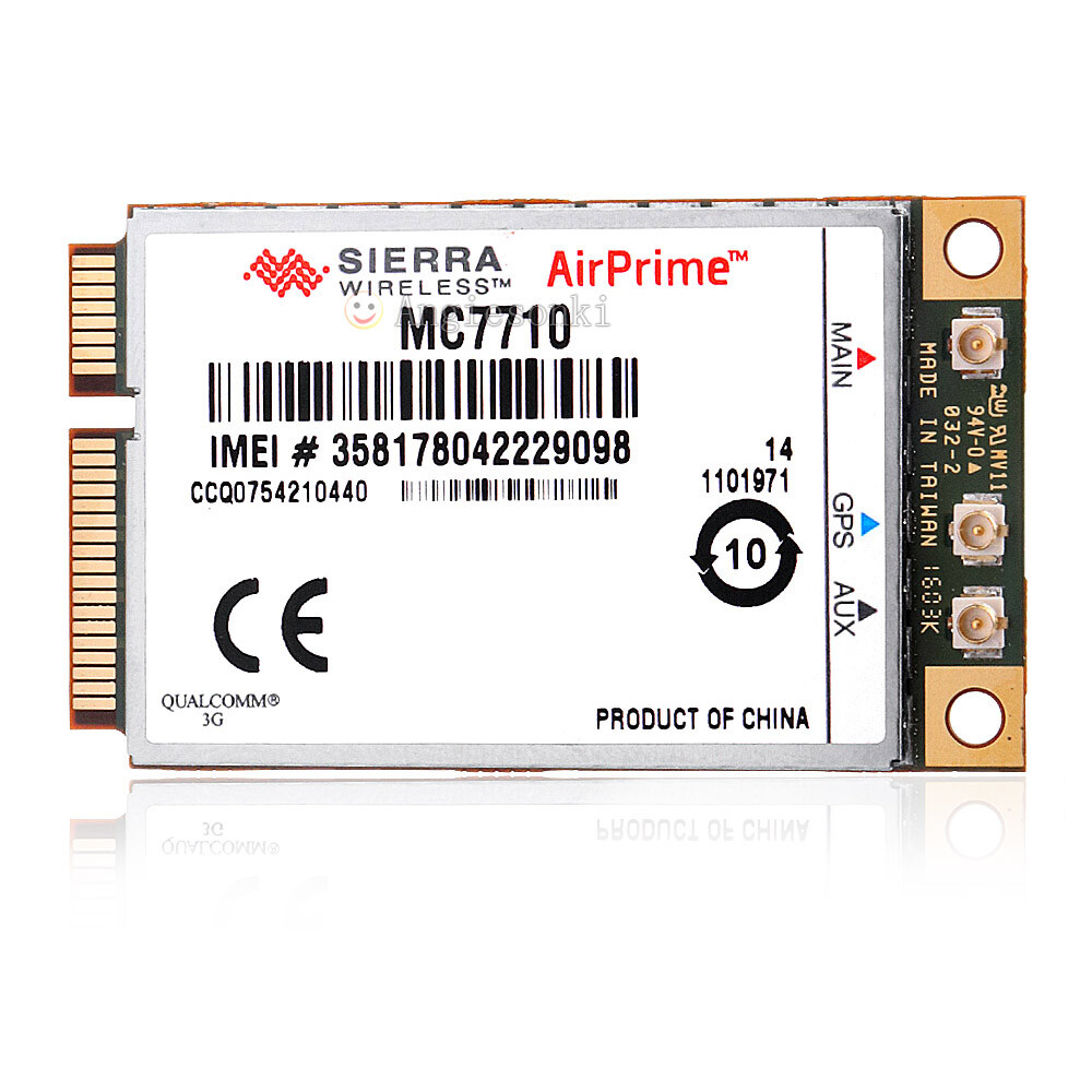 Unlocked Sierra AirPrime MC7710 LTE/HSPA+ 4G 3G Module WWAN Card 800/900/2100MHz