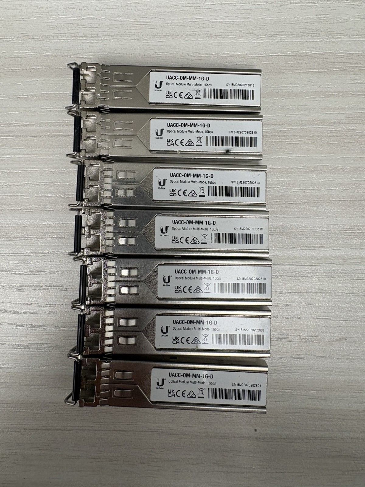 UBIQUITI MPN- UACC-OM-MM-1G-D-20 Transceiver Module (pack of 7)