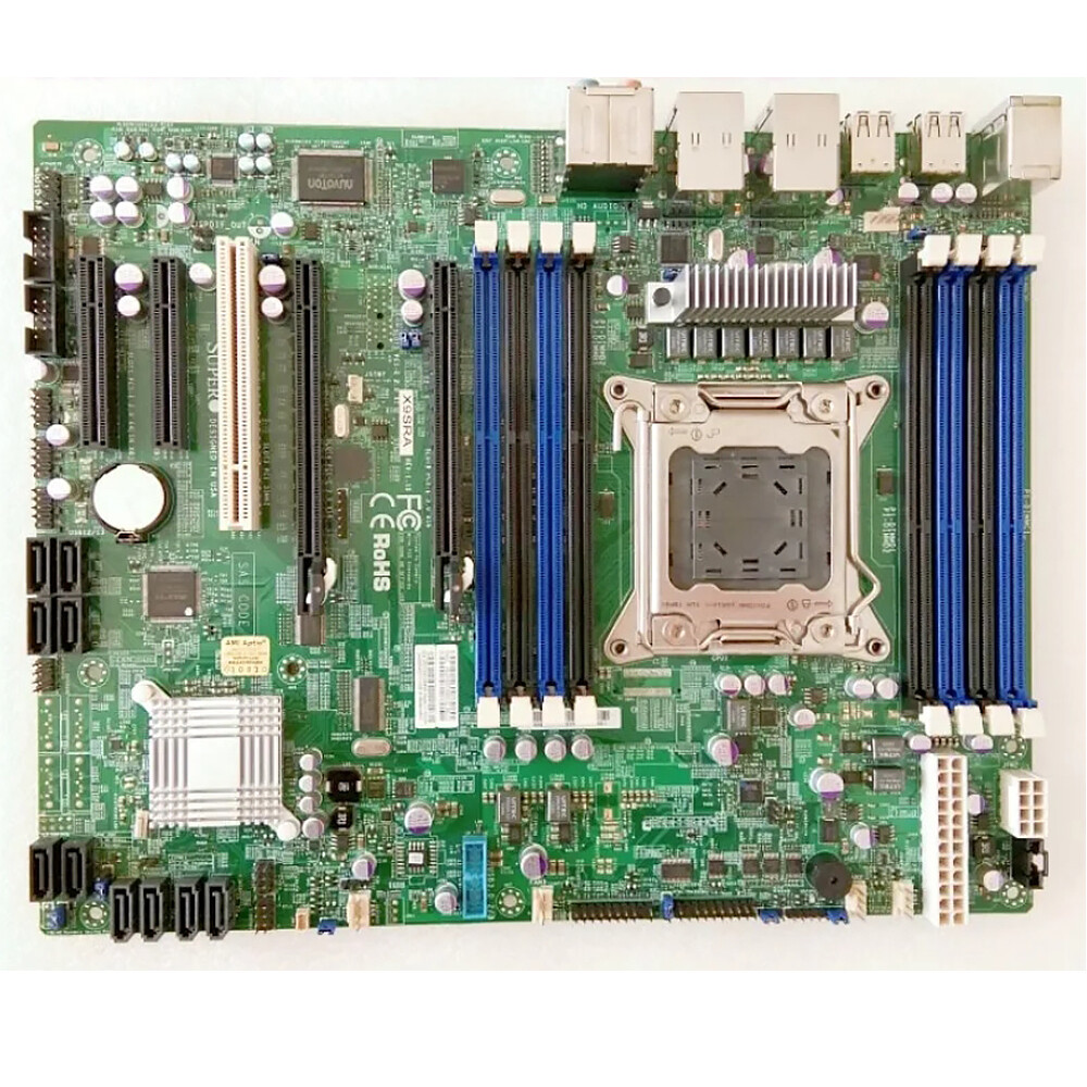 For Supermicro X9SRA Single socket R LGA2011 DDR3 Server Motherboard