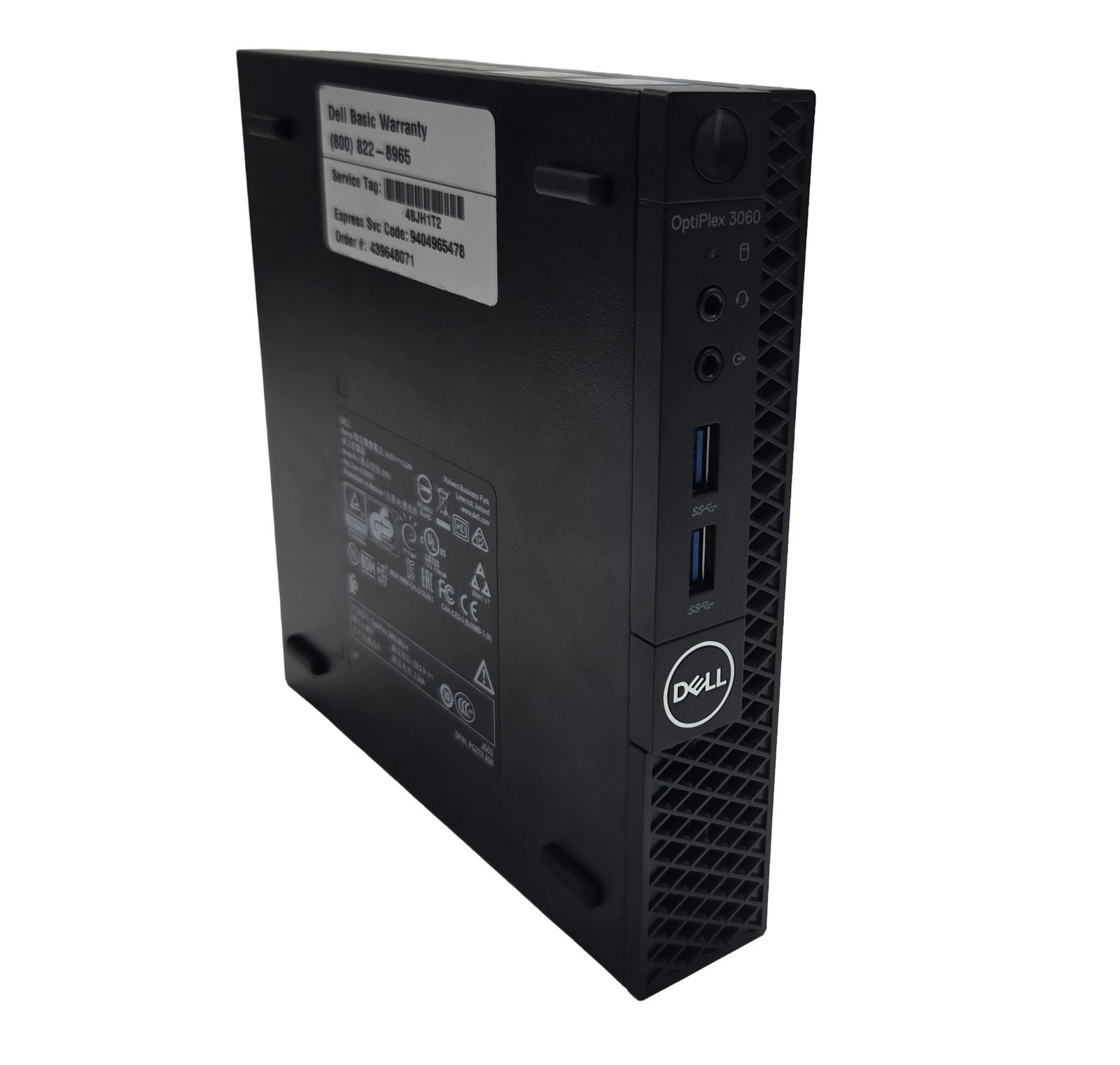 Dell Optiplex 3060 MFF i5-8400T 8Gb 256GB SSD Windows 11 Pro No WiFi