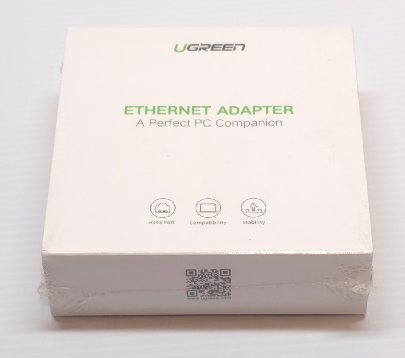 UGREEN USB 2.0 to Ethernet Adapter RJ45 LAN 20253 White New Sealed