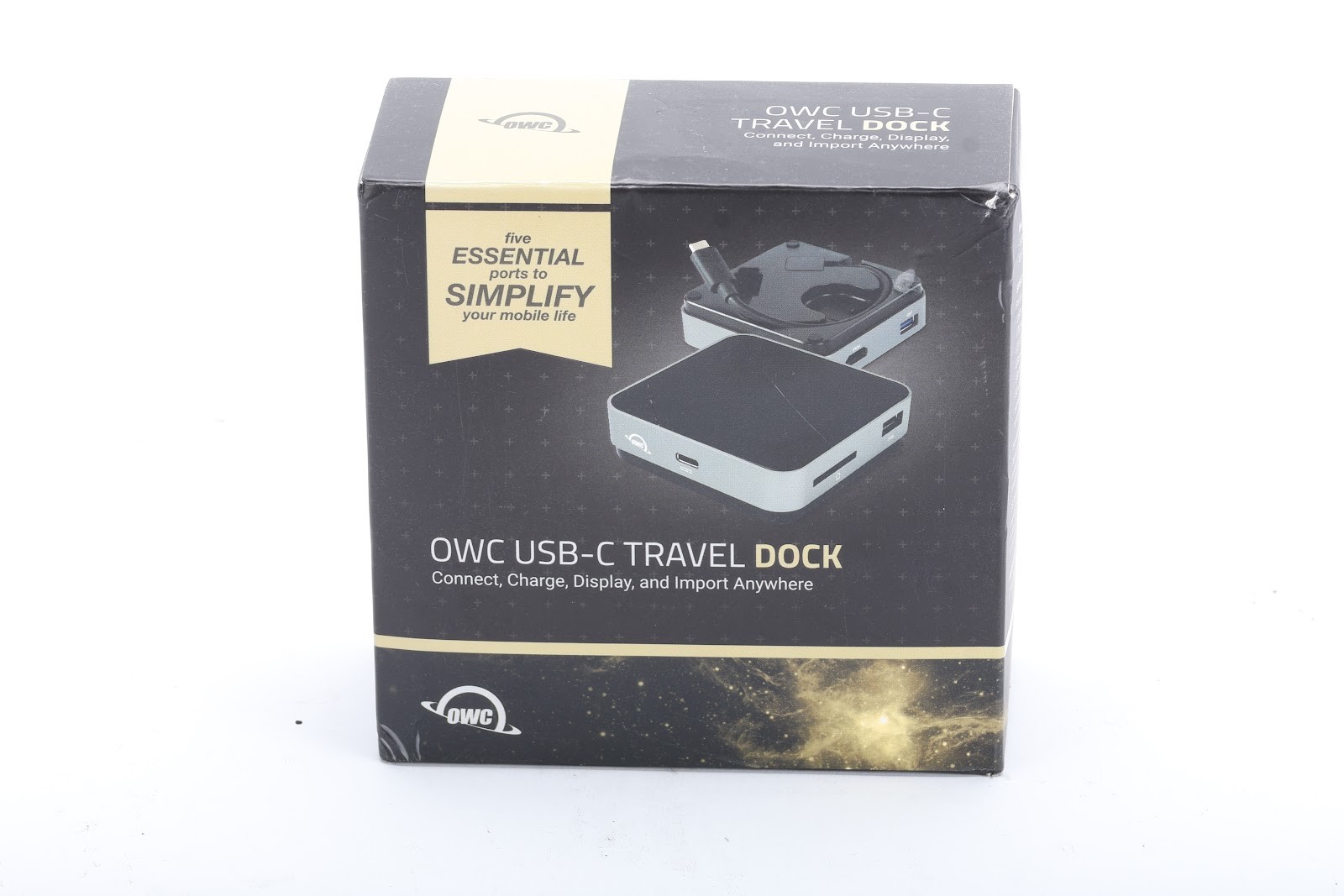 OWC USB-C Travel Dock USB-C Multiport Adapter / Docking Station 810586031509 NEW