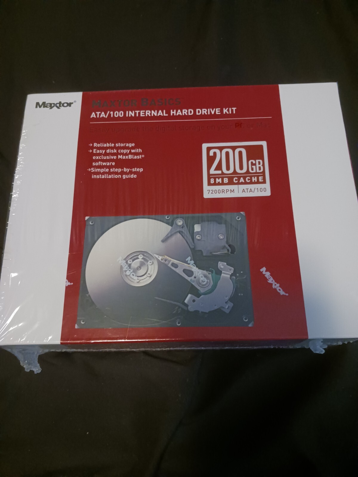 Maxtor DiamondMax 21 200GB 3.5" PATA 7200RPM Internal Hard Drive L01V200 UNOPEN