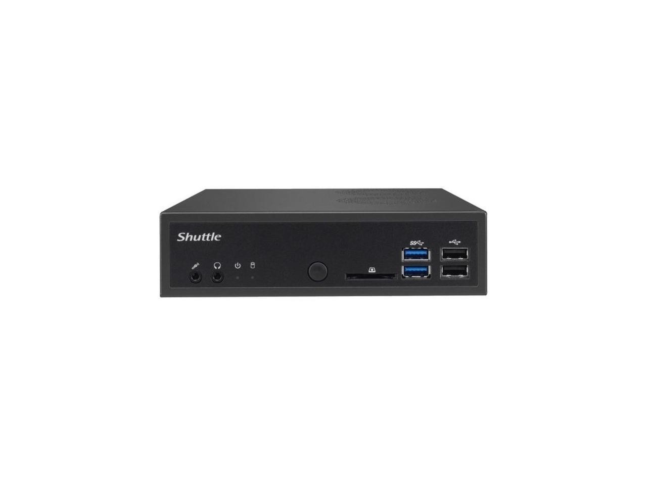 Shuttle XPC slim DH310 Barebone System - Slim PC - Socket H4 LGA-1151 - Intel H3