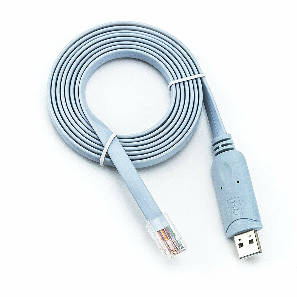 USB to RJ45 Console Cable FTDI FT232RL Chip for Cisco Router Switch Serial Adapt