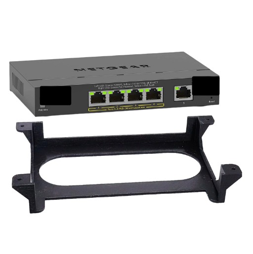 Wall Mount for NetGear GS305EP / GS305EPP Network Switch