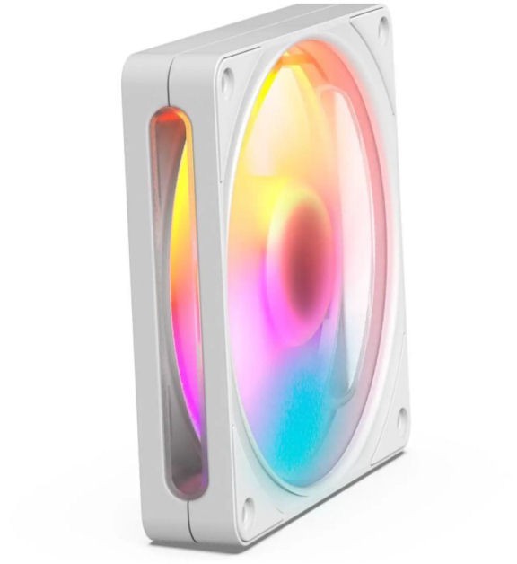 NZXT RF-R212S-WF F120 RGB 120mm Fan FDB White