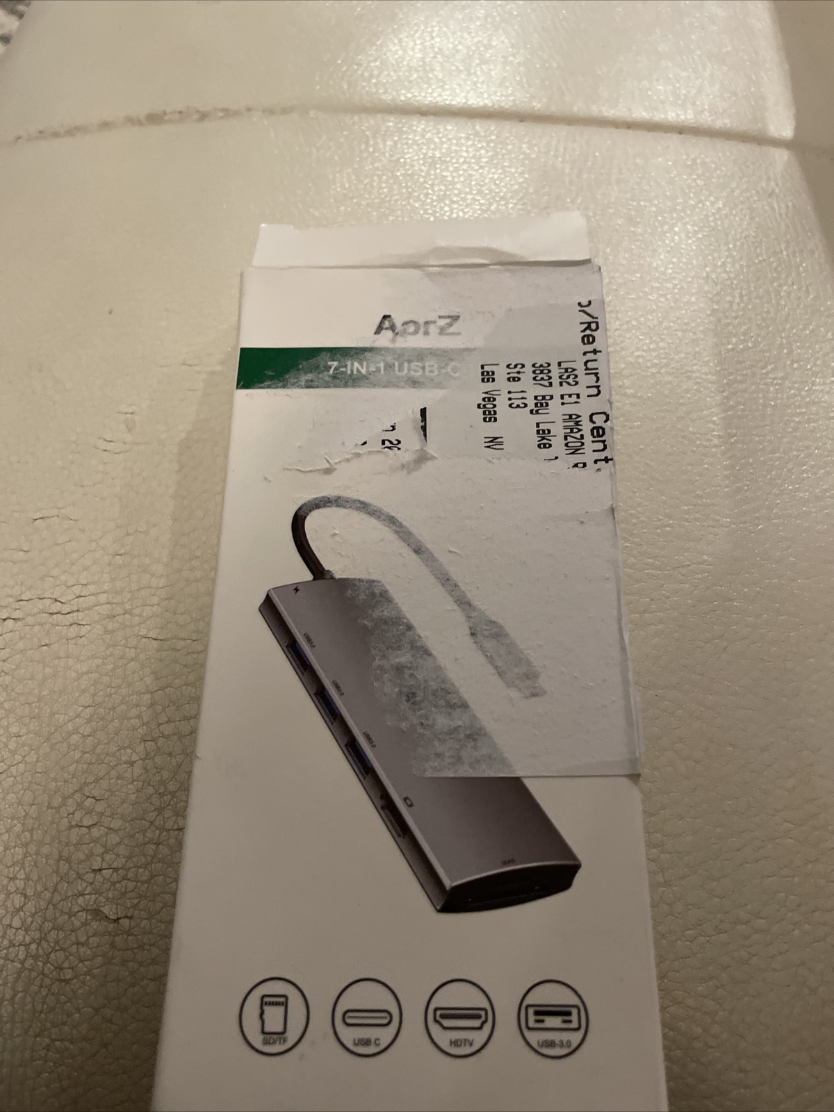 AorZ USB-C 7-in-1  Hub Docking Station for Tablet/PC/Phone New Open Box