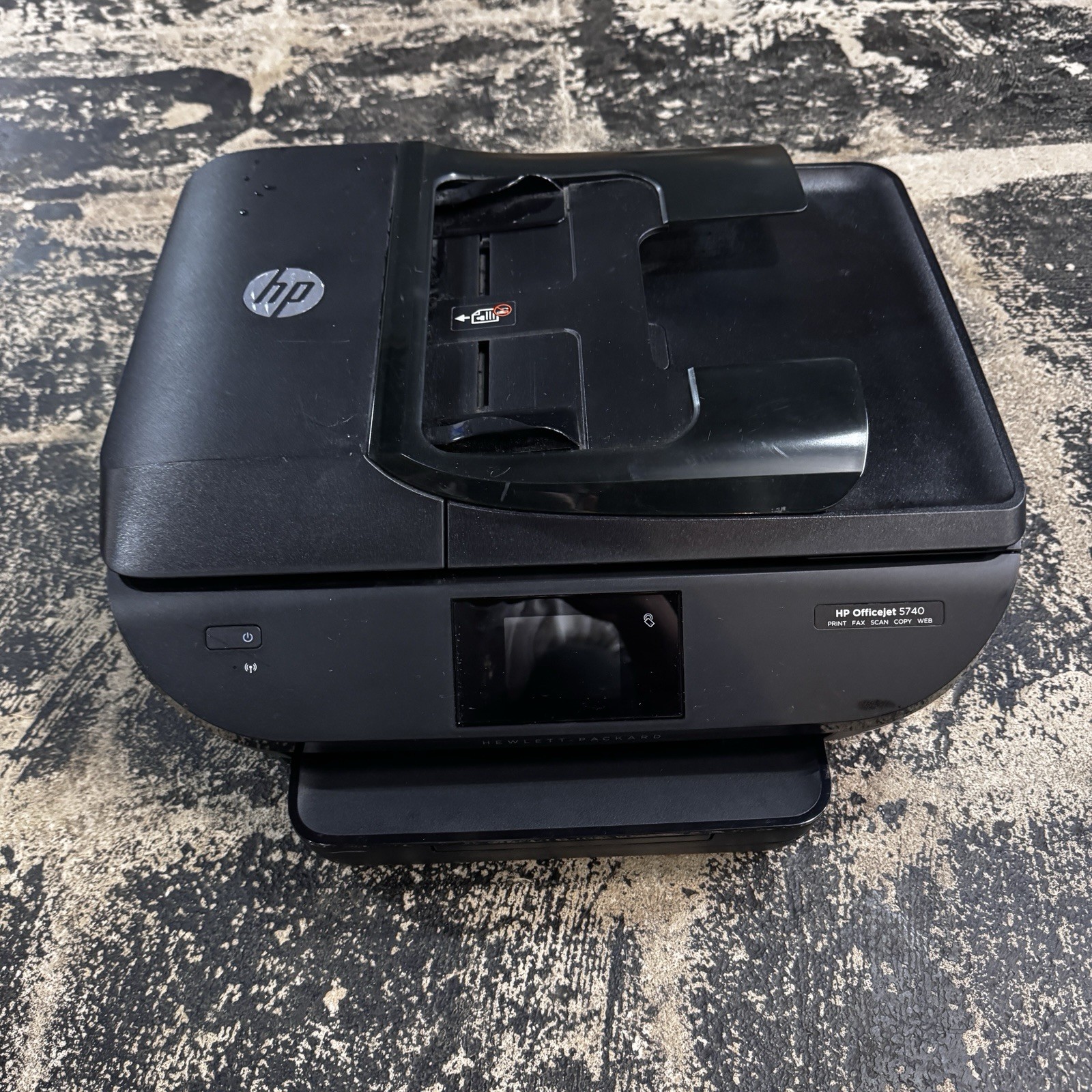 HP Officejet 5740 All-in-One Wireless Inkjet Printer Tested Fully Functional