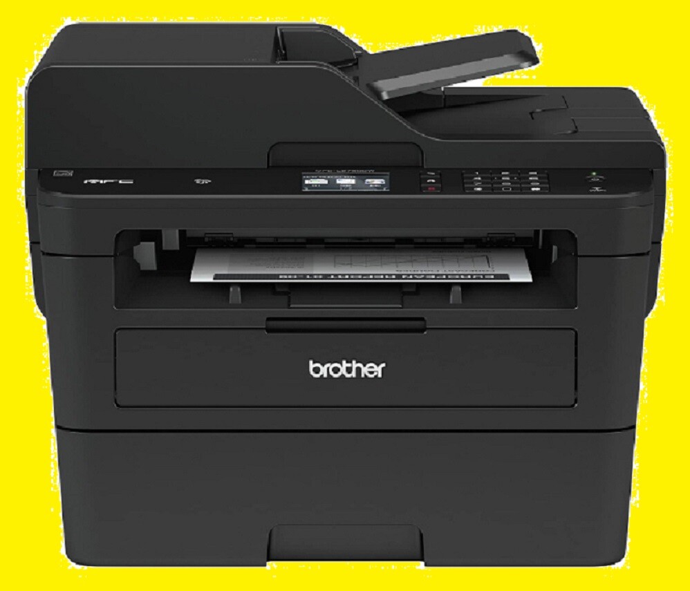 Brother MFC-L2750DW Printer ONLY 2,289 Pages w/NEW Toner & NEW Drum FAST Ship