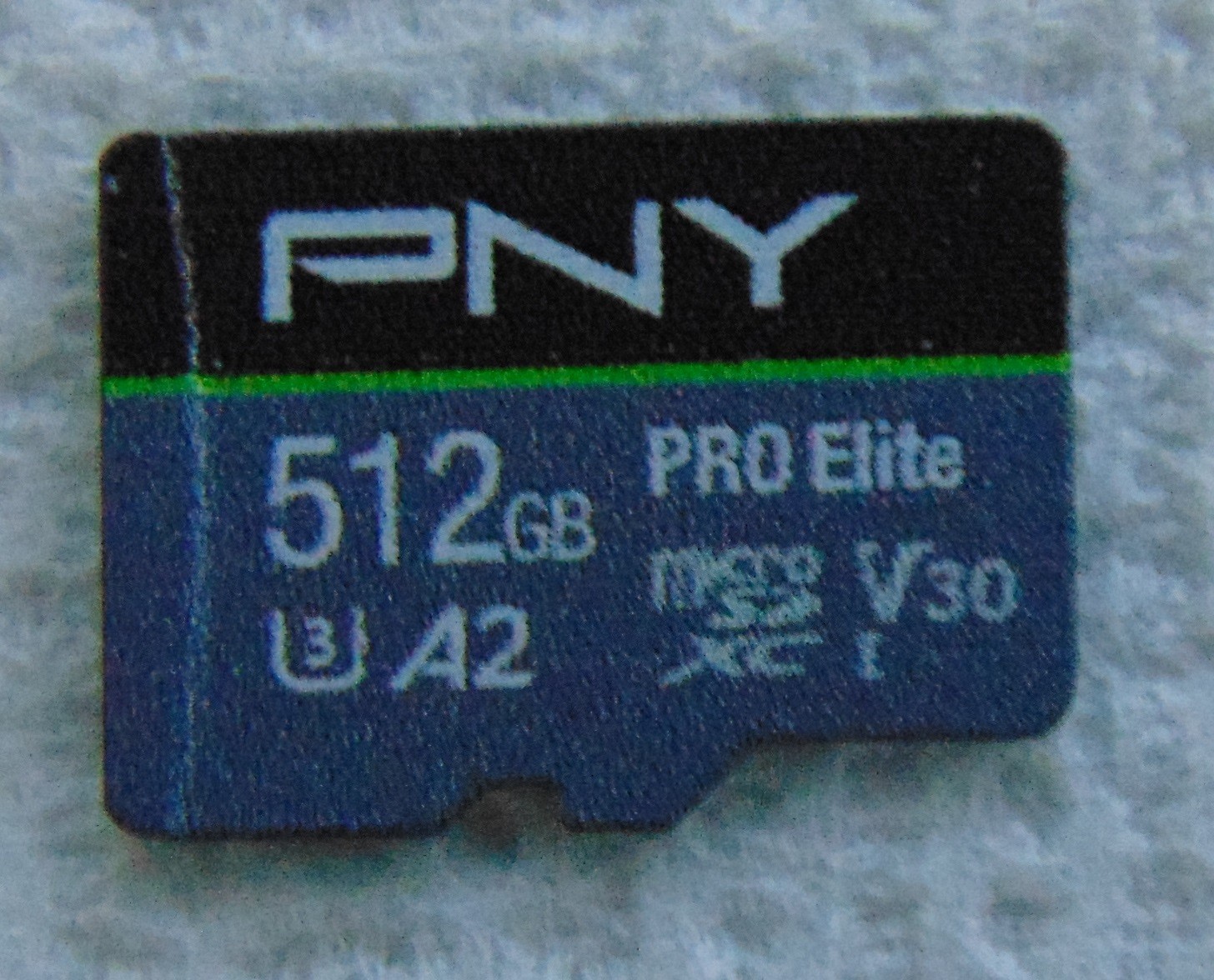 PNY 512GB PRO Elite micro SDD Card