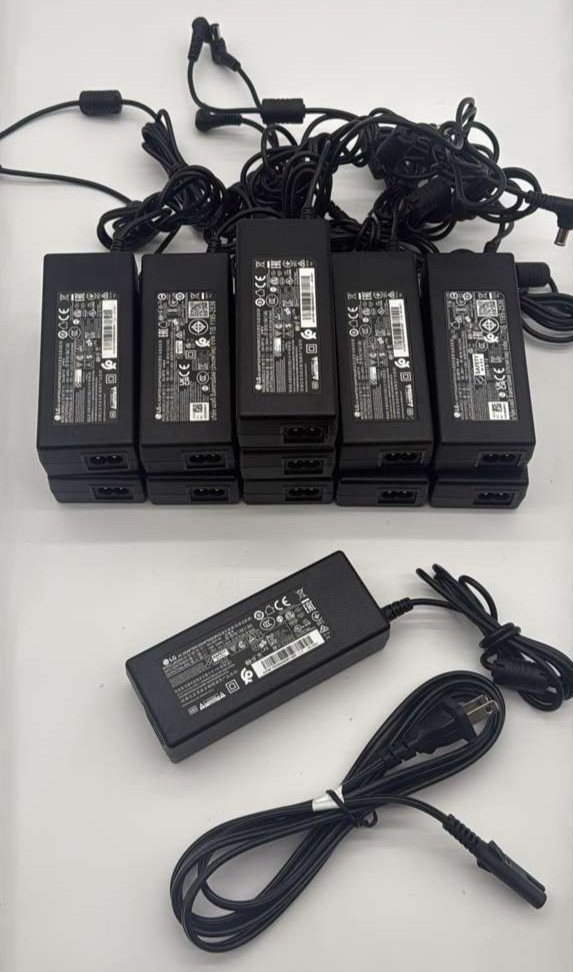 Genuine LG AC Adapter For 34UC79G 34UM68-P Monitor Power Supply 65W OEM 
