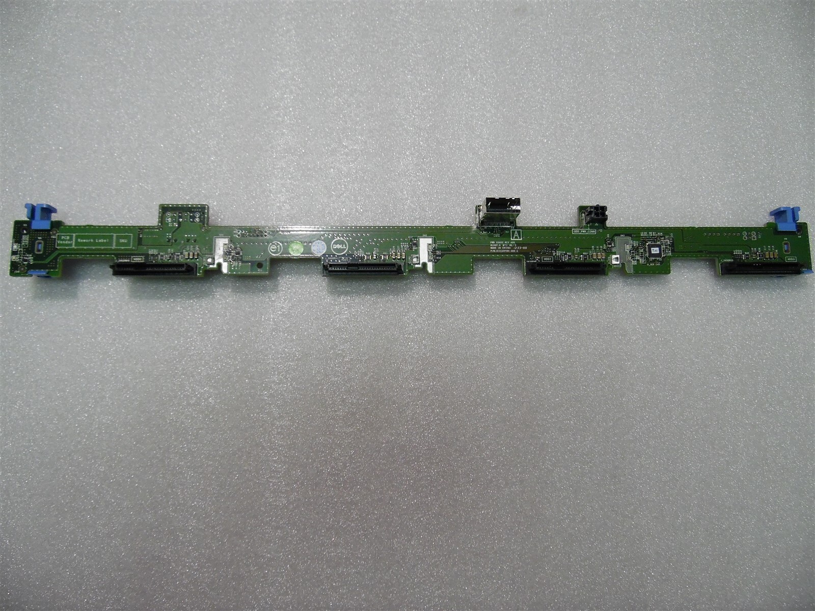 HDD 4 BAY BACKPLANE 3.5" LFF SAS SATA DELL POWEREDGE R320 R420 SERVER P7H13