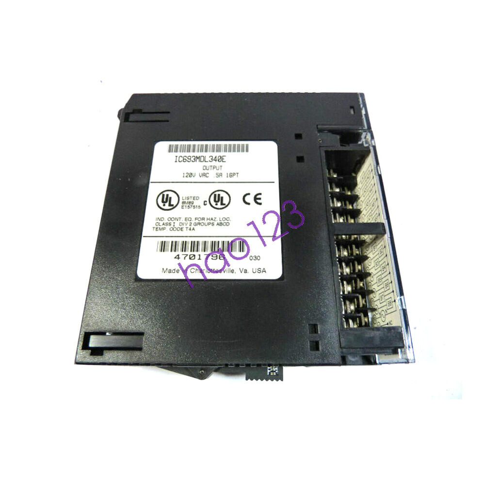 In Box GE FANUC IC693MDL340E PLC AC Output Module 120VAC 16PT UPS/FedEx NEW