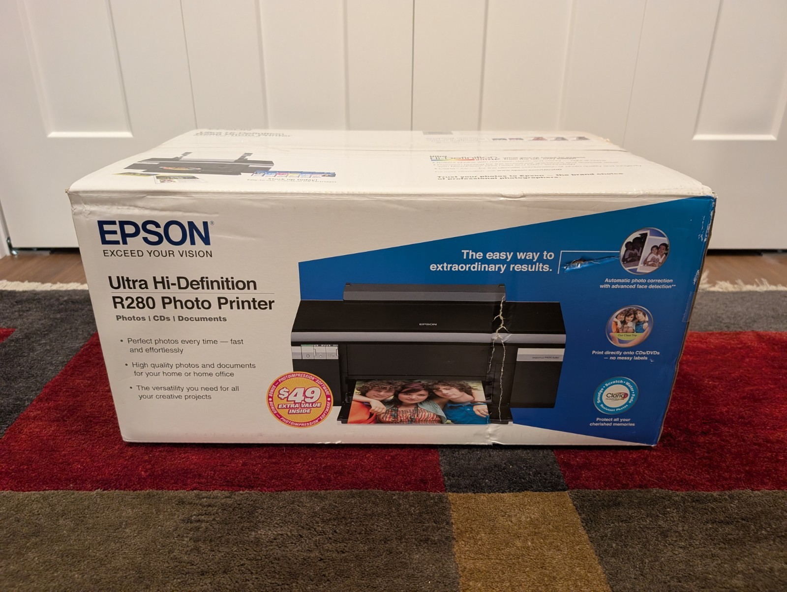 Epson Stylus Photo R280 Ultra Hi-Definition Inkjet Printer C11C691201 New Sealed