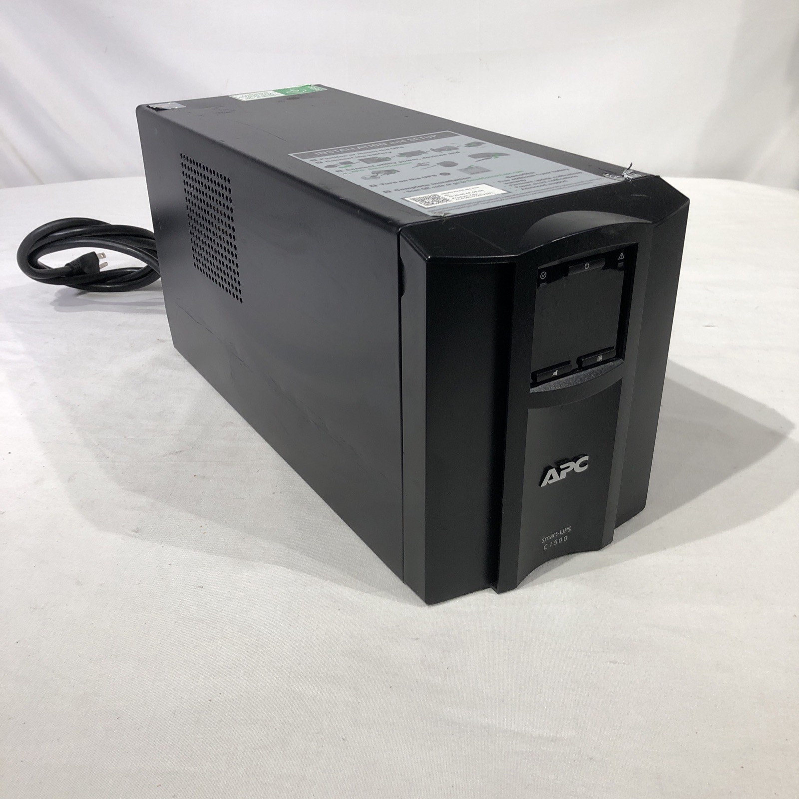 APC Smart-UPS Connect C1500 LED Display Battery Backup SMC1500C 1500VA - NO Batt