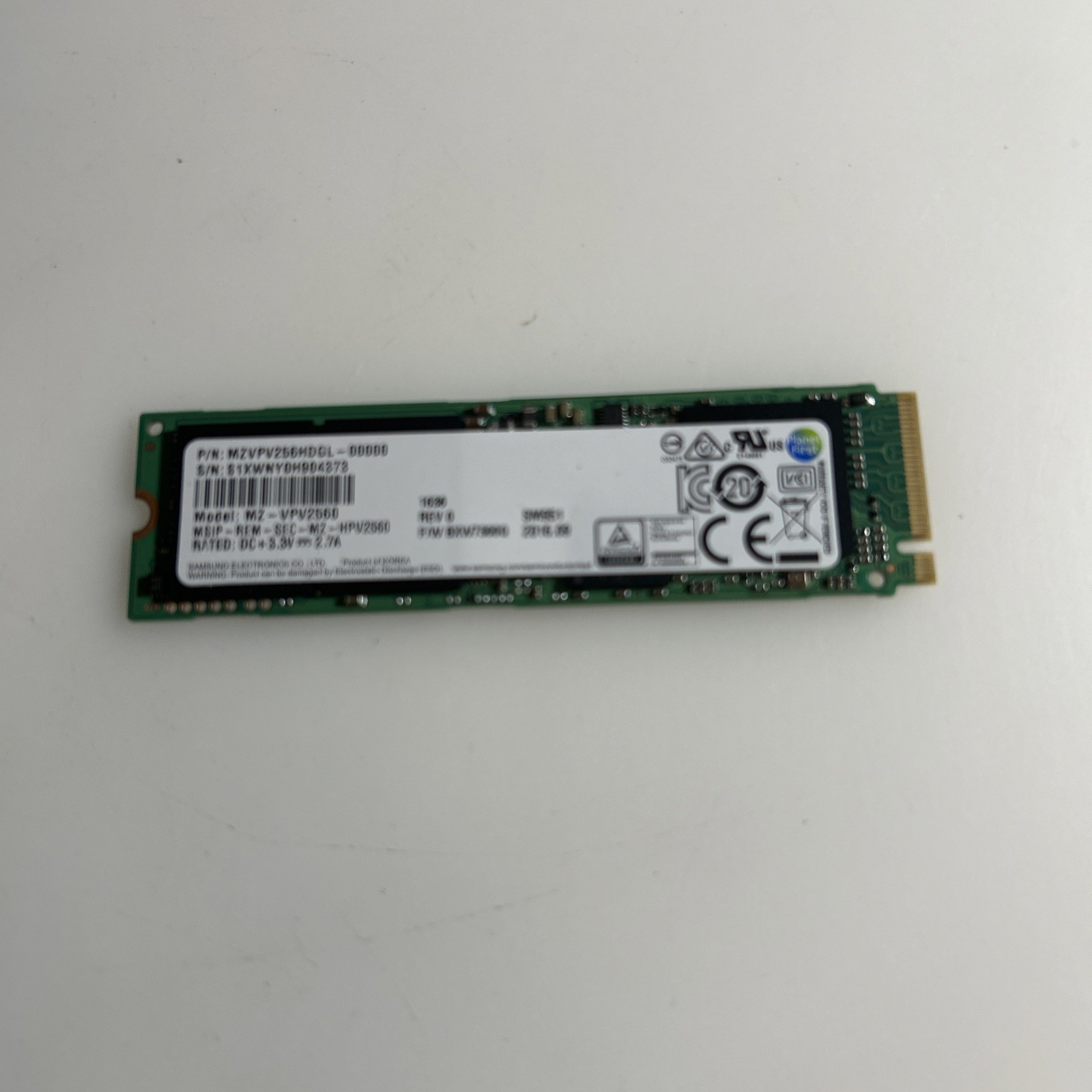 Samsung Ssd Model Mz – Vpw2560 Untested abbs