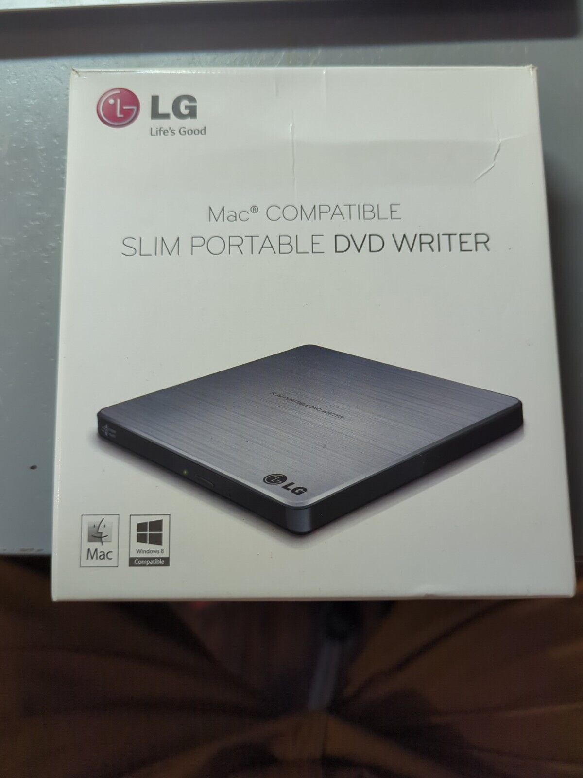 LG GP60NS50 Slim Portable External DVD/CD Burner Writer for Mac/Windows