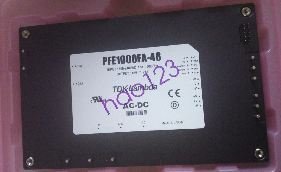 1pcs PFE1000FA-48 TDK-LAMBDA AC/DC CONVERTER  Power Module 48V 21A DHL/FedEx
