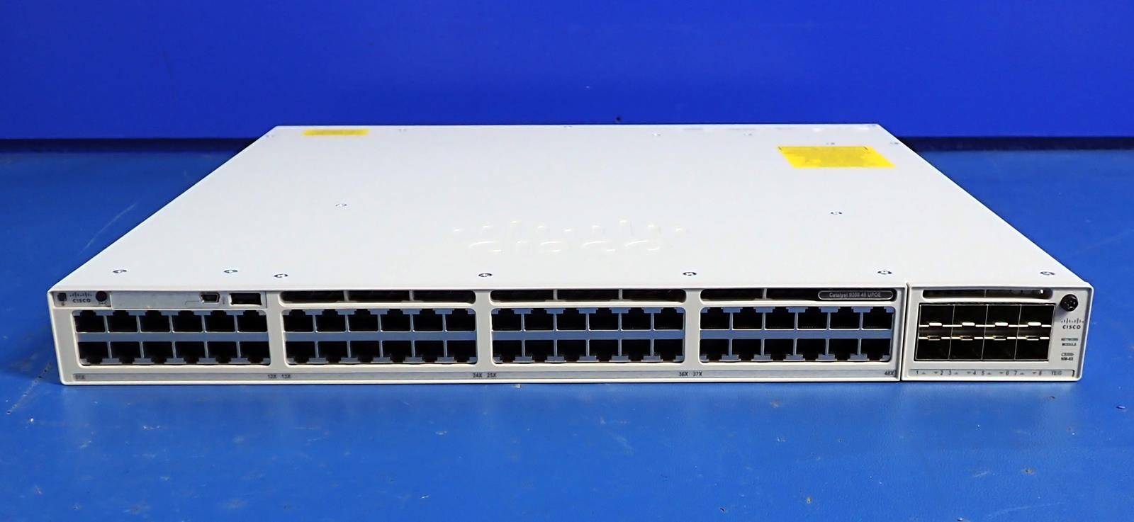 CISCO CATALYST 9300 48 UPOE Enterprise Access Switch | C9300-48U-A | NOB