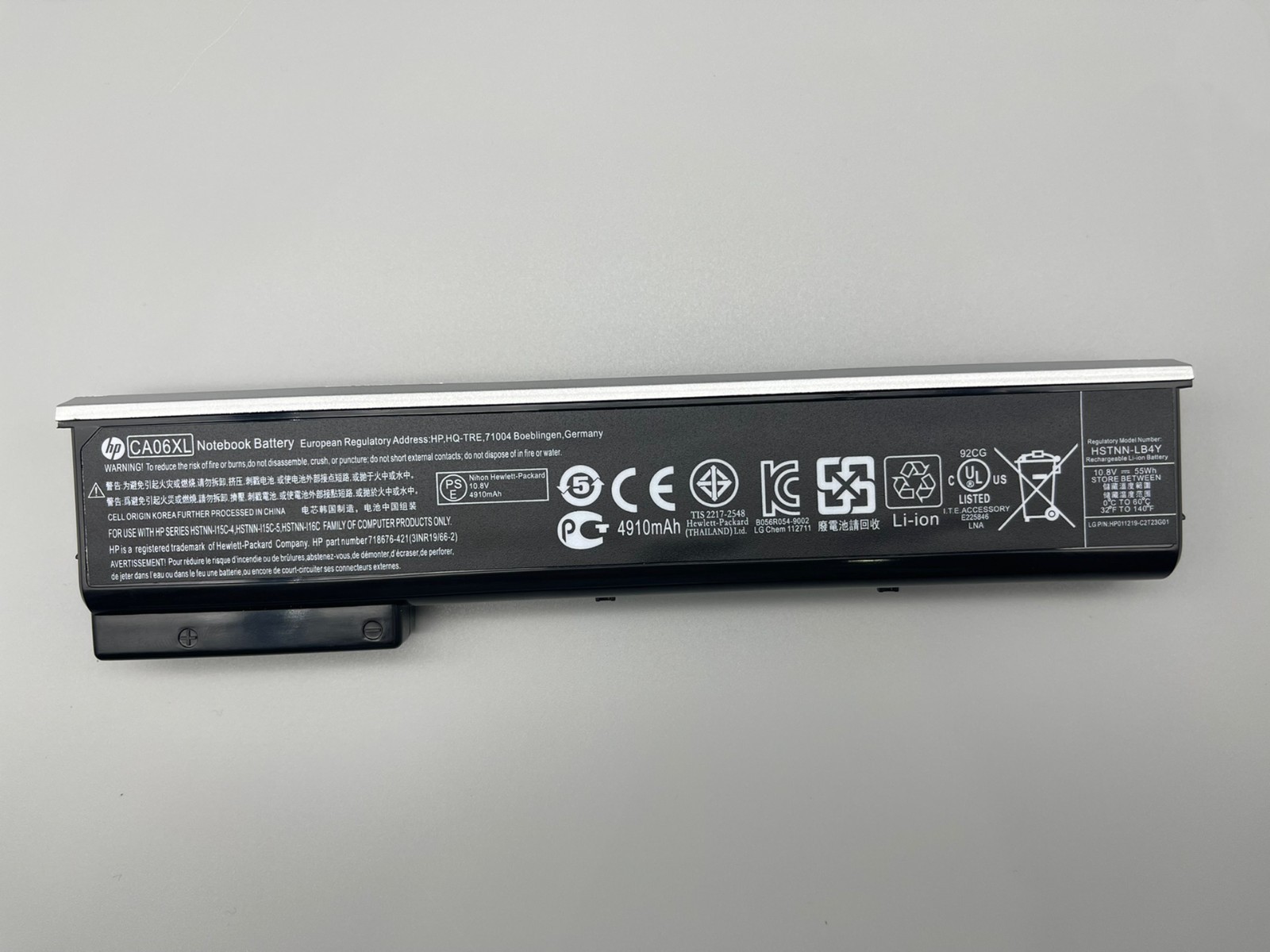 Genuine CA06 CA06XL Battery for HP ProBook 640 645 650 655 G0 G1 718755-001 55Wh