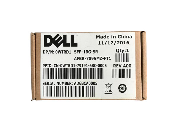 Dell SFP-10G-SR Tranceiver Module / 0WTRD1