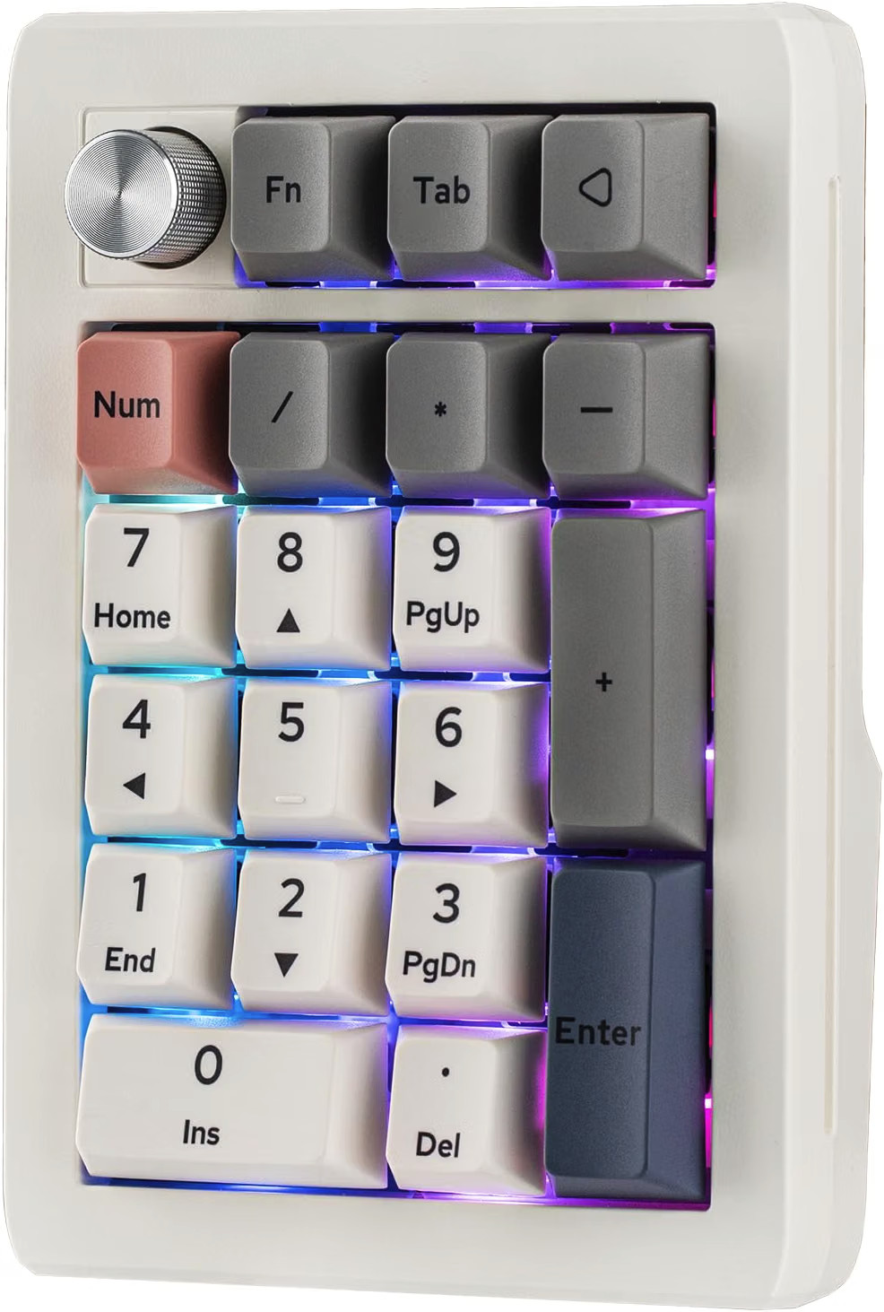EPOMAKER EK21 VIA Gasket Programmable Keypad Wireless/BT/Wired HotSwap RGB, New