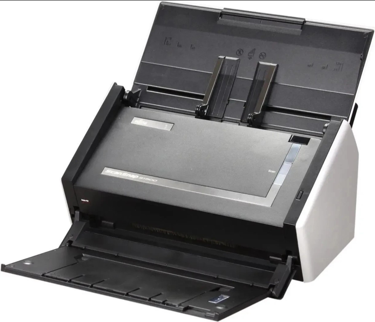 Fujitsu ScanSnap S1500 Instant PDF SheetFed Scanner, 600 dpi,Silver PA03586-B005