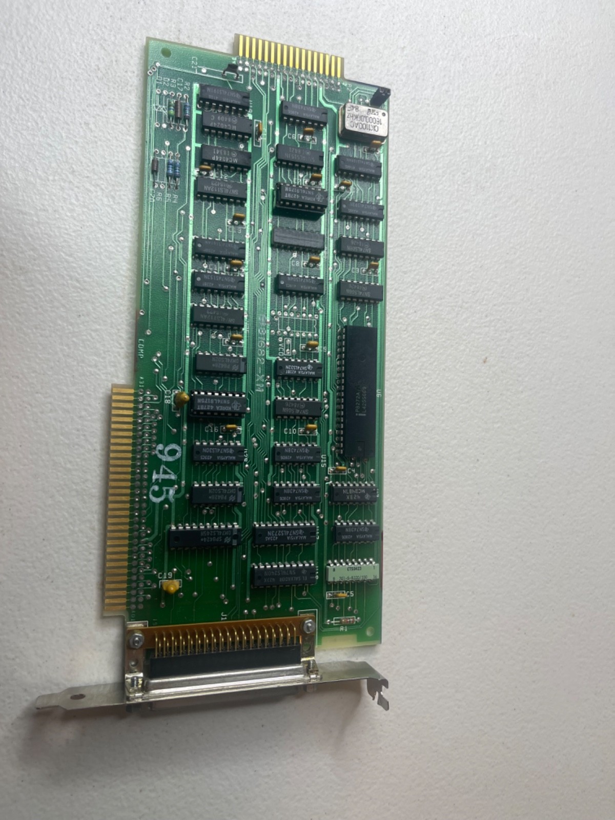 IBM ISA Memory Expansion Board 64KB-256KB PC XT AT Parity RAM Vintage