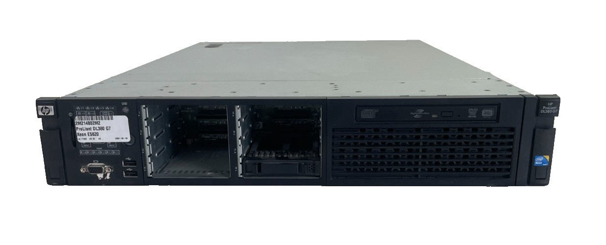 HP ProLiant DL380 G7 2U Server Xeon E5620 32GB RAM *NO HDD*