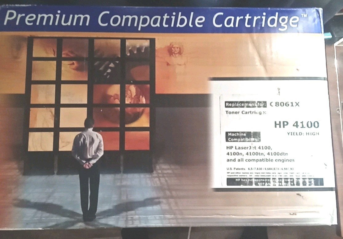 Compatible - HP 61X Toner Cartridge C8061X Black