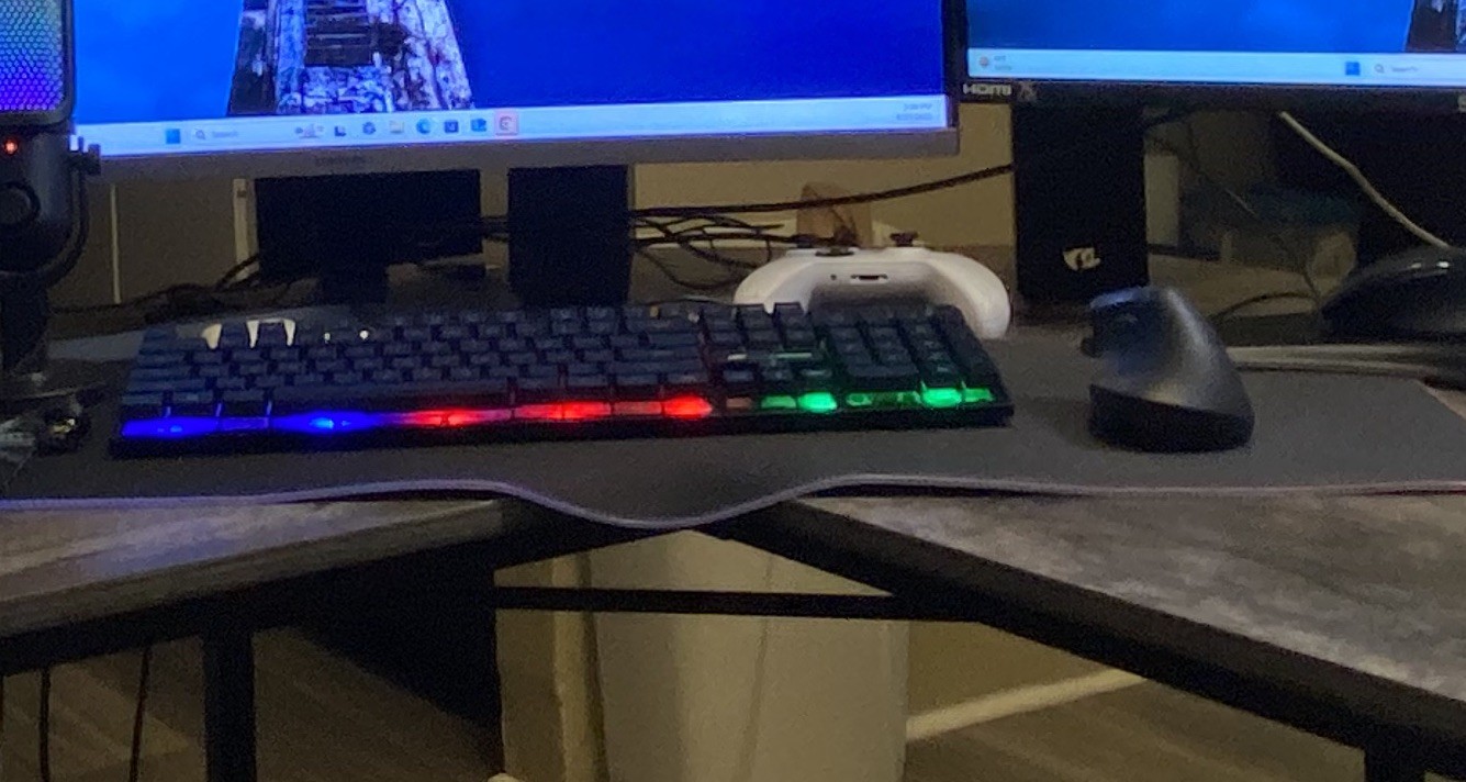 Periphio Gaming Keyboard and Mouse Combo