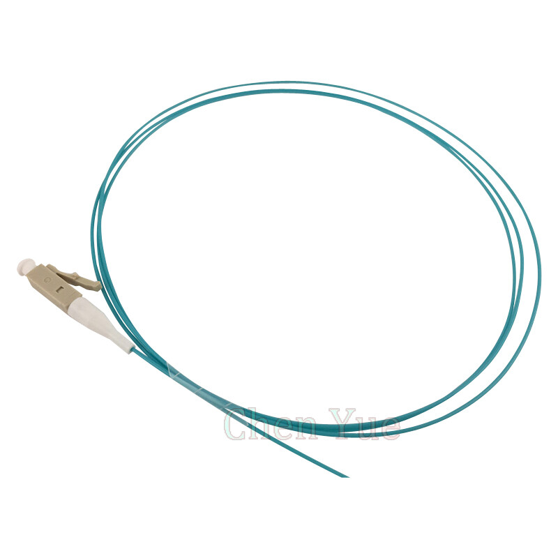 50Pcs 1.5M 50/125 OM3 LC UPC MultiMode Simplex 0.9mm Fiber Optical Pigtail Cable