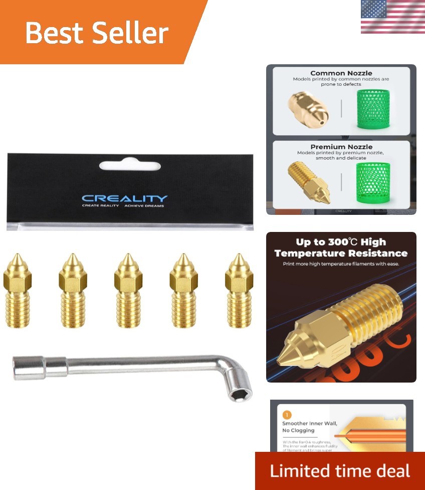 Creality Ender 3 V3 SE Nozzle Kit, for Ender 3 V3 SE, Ender 5 S1, Ender 7 3D