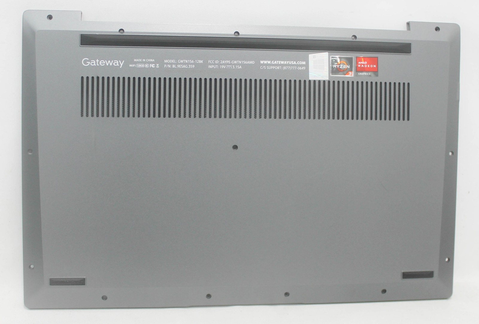 GWTN156-12BK-BASE-B Gateway Bottom Base Cover Gwtn156-12Bk Grade B