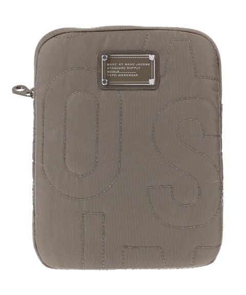 MARC BY Marc Jacobs 'Workwear' Brown Zipper Closure Tablet Case 134537