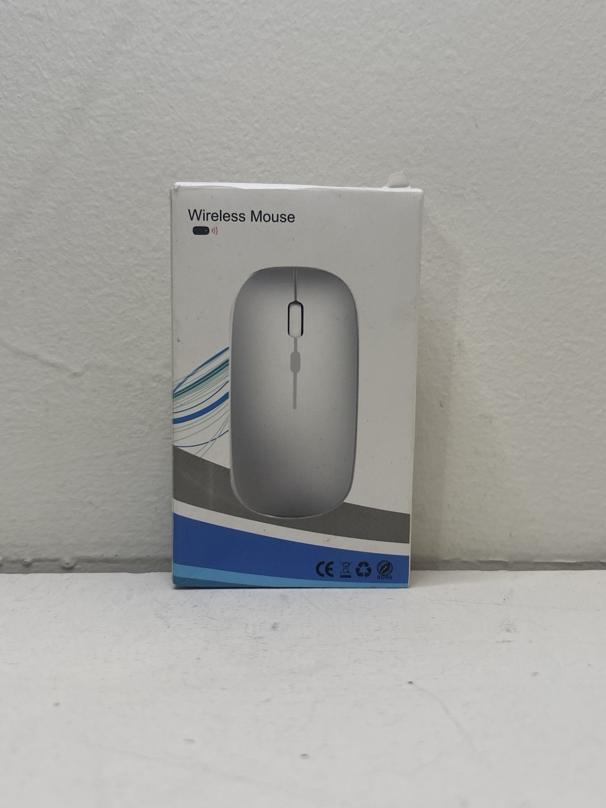Slim 2.4 GHz Optical Wireless Mouse Mice + USB-C Plug Laptop PC Macbook Tablet