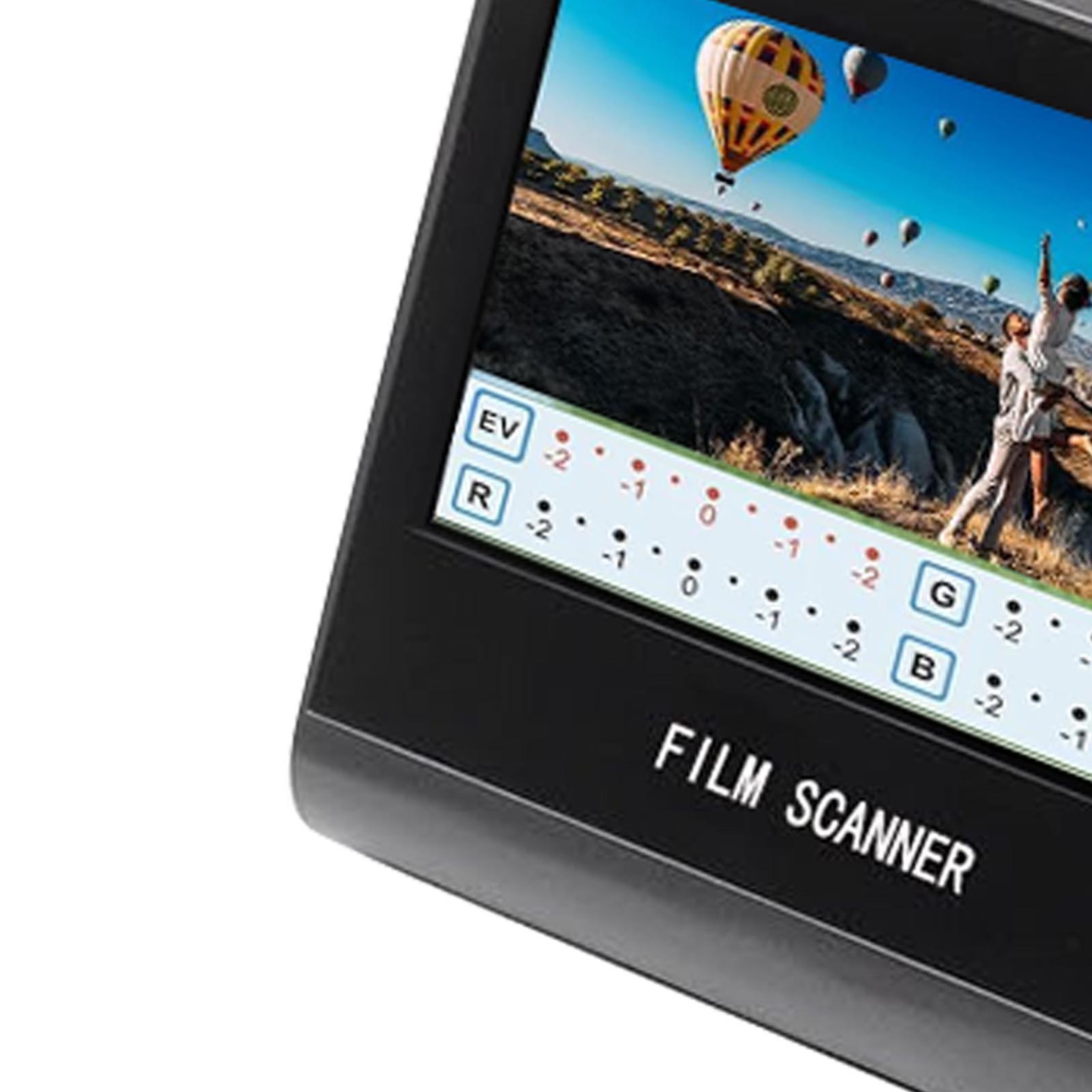 Film Scanner Digital 22MP 5in LCD Screen 16GB Memory Convert Black Negative THHN