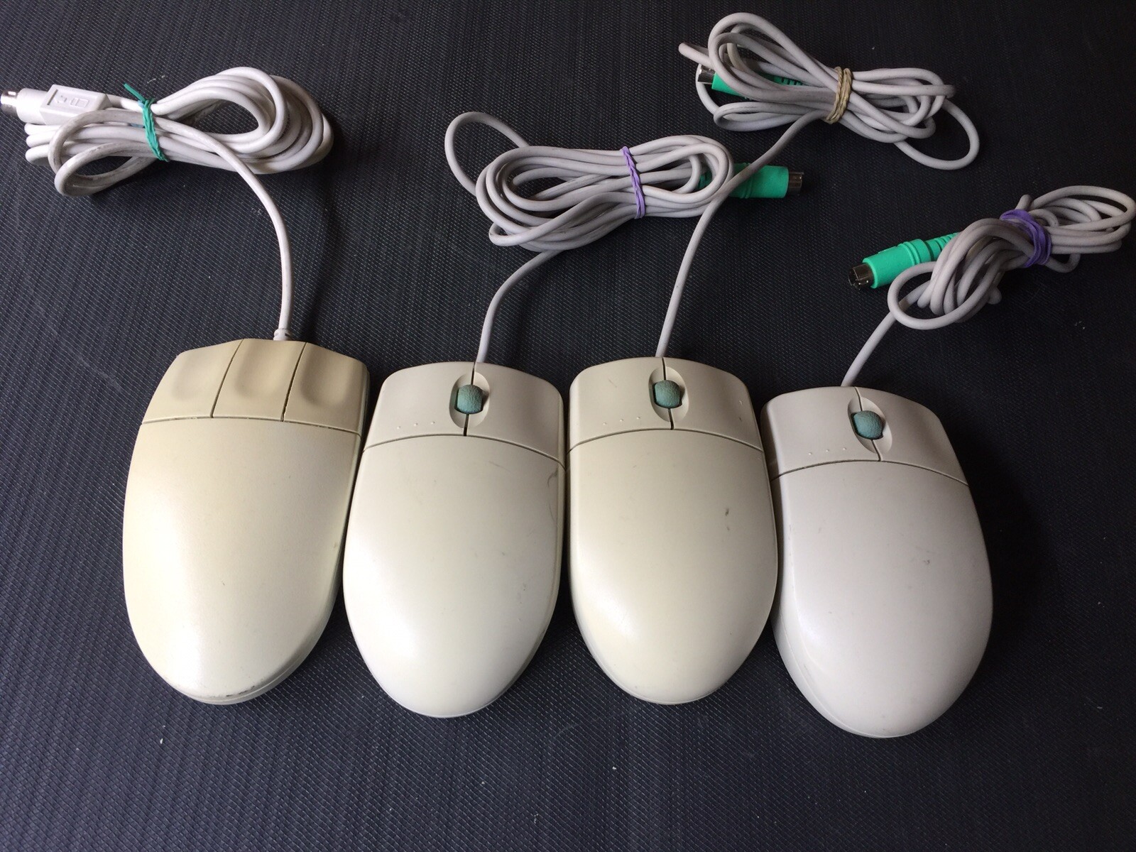 Lot of 4 Vintage Dec Digital Equipment Corp 30-46117-01 3 , MITSUMI ECM-S5002 PS