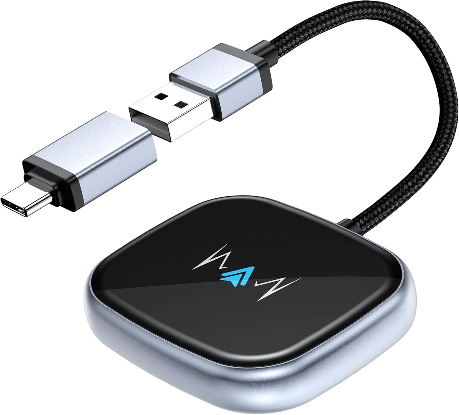 Android Auto Wireless Adapter, Wireless Carplay Adapter, Latest NFC Touchscreen