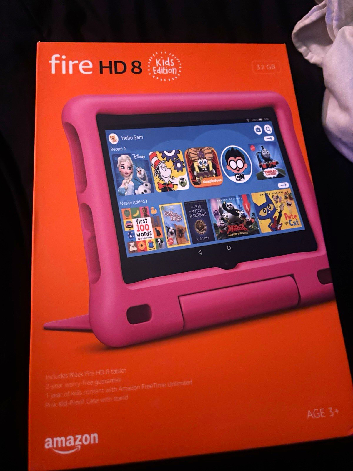 Amazon Fire HD 8 Kids Edition Amazon Fire Series 8" Tablet 32GB Wi-Fi Pink