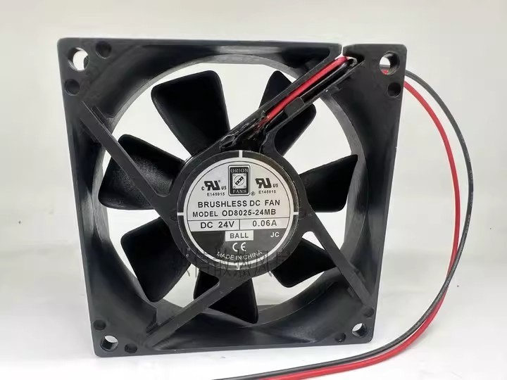1PCS ORION FANS 8CM OD8025-24MB DC24V 0.06A 80*25MM Variable Frequency Drive Fan
