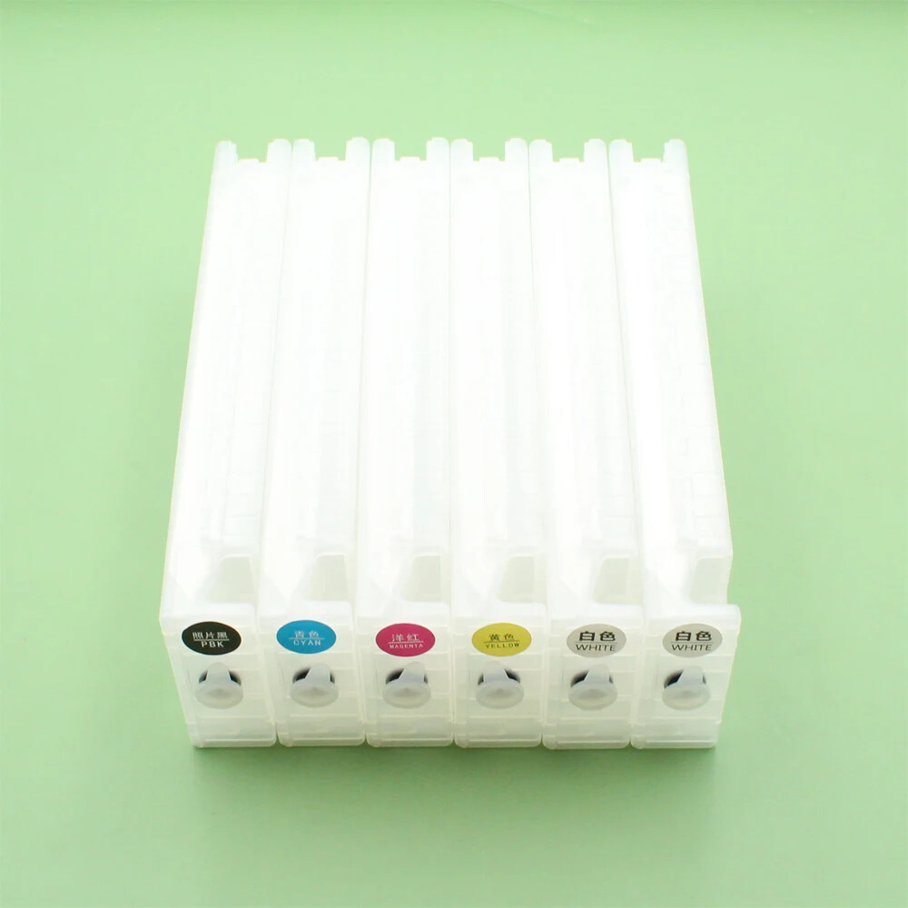 6pcs refillable ink cartridge with One Time Chip for Eps F2000 F2100 printer