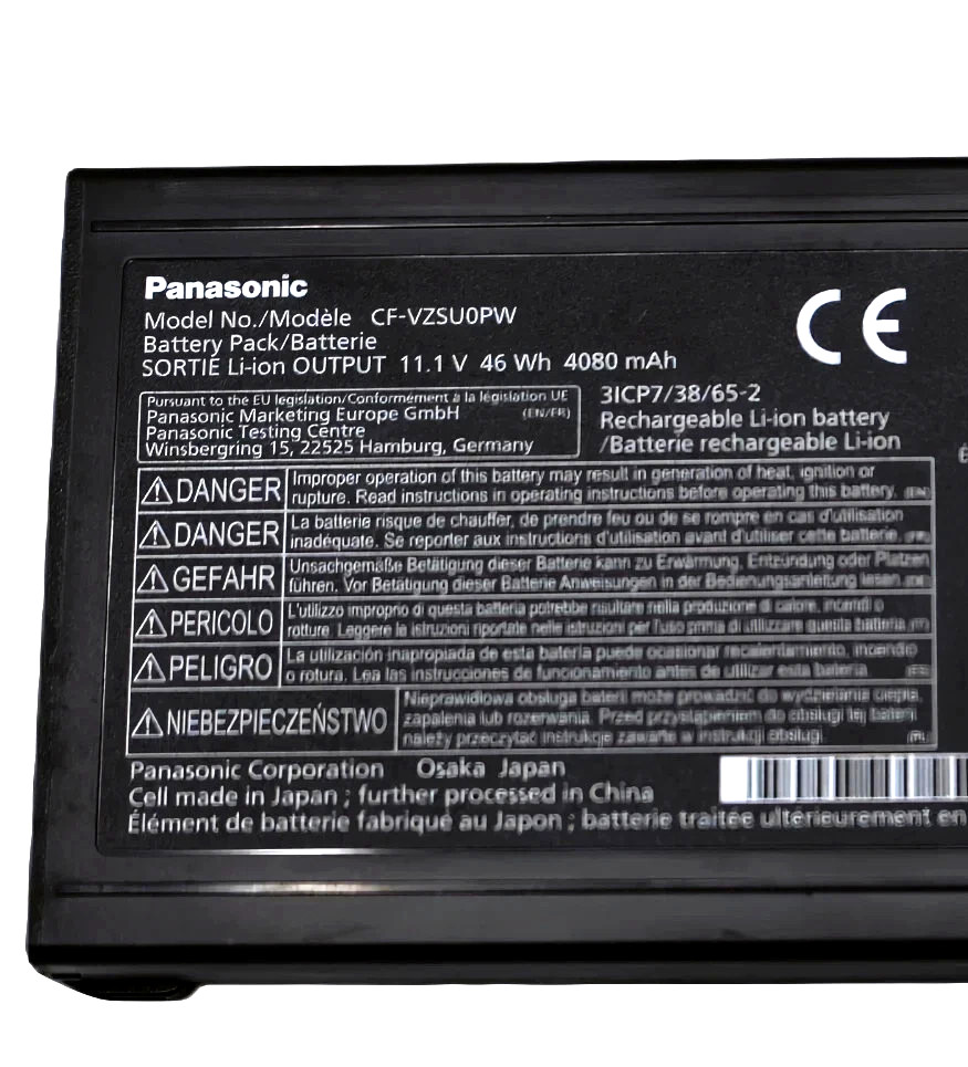 Genuine OEM 46Wh CF-54 Battery for Panasonic Toughbook CF-54 MK2 MK3 54F0961VM