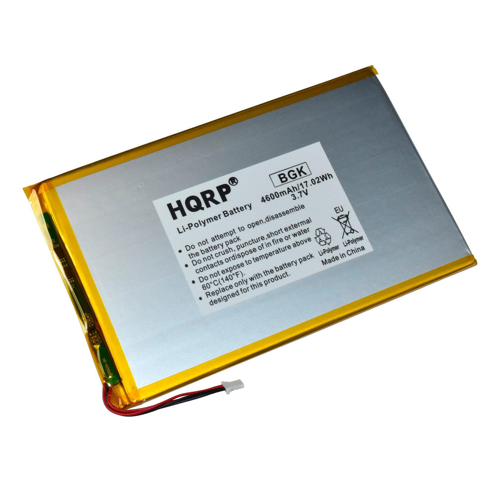 HQRP Battery for RCA Galileo Pro 11.5" RCT6513W87 Tablet PT3090135 3.7v 4000mAh